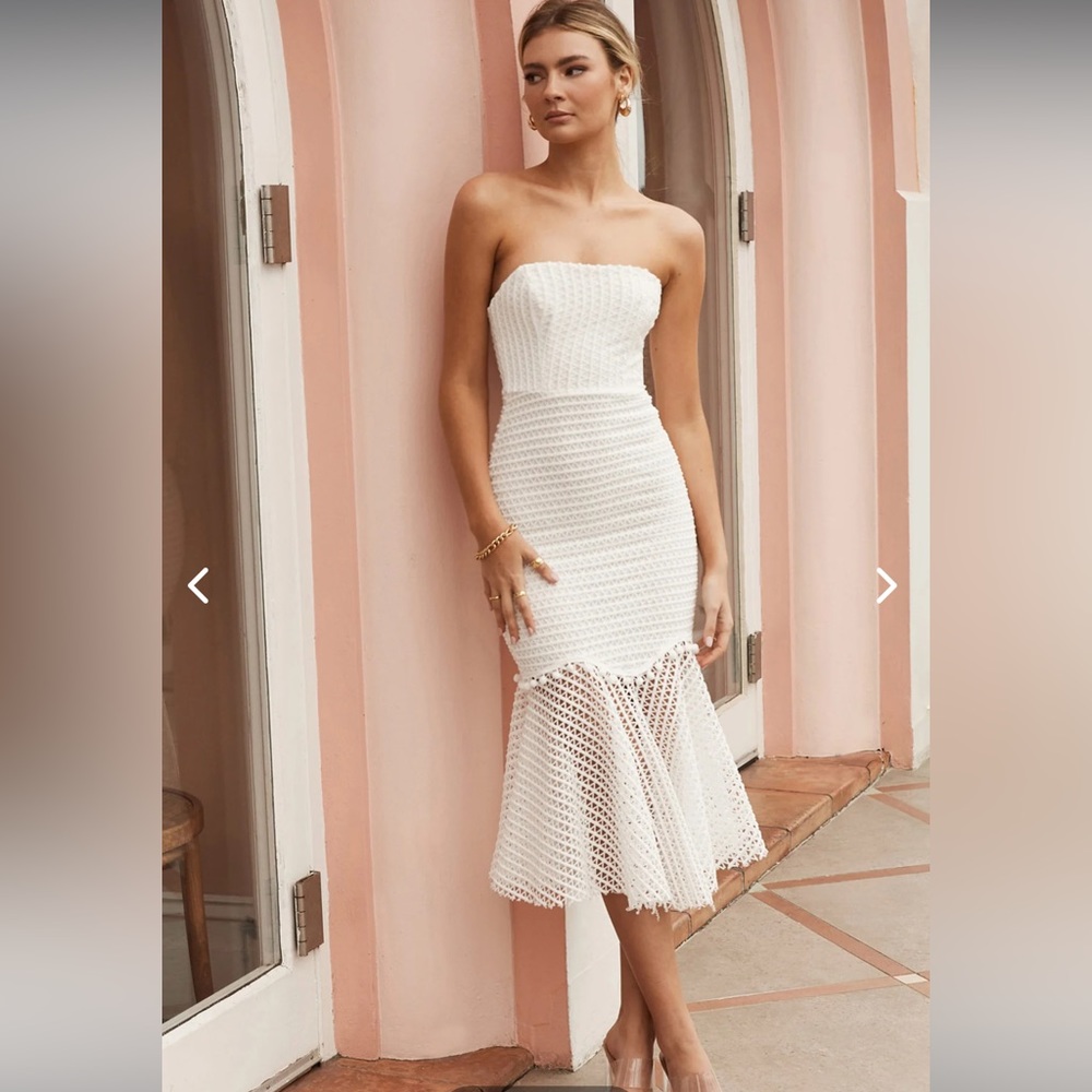 Bridal era white dress